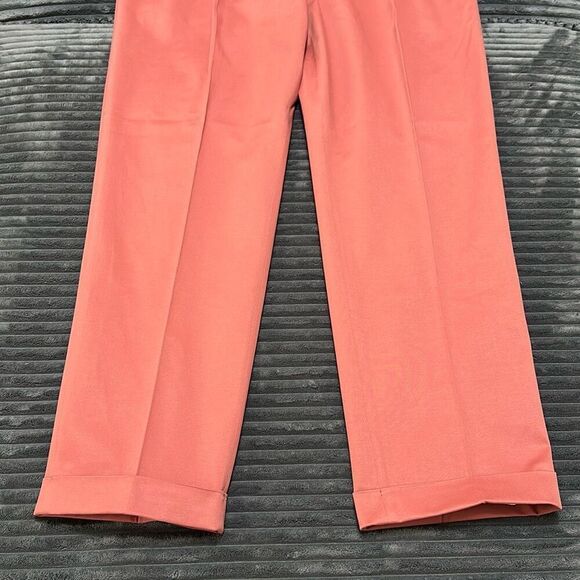 Paul Fredrick Cotton Stretch Twill Pants Rose Men’s 40x30 NWT - Picture 5 of 10
